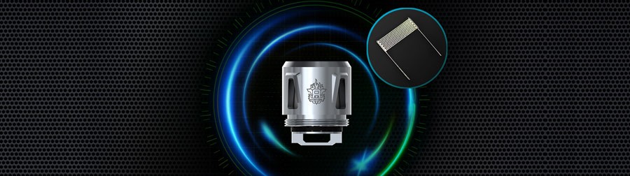 The Smok TFV12 Baby Prince is compatible with a range of sub ohm coils in a variety of builds to suit different preferences.