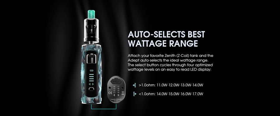 The Innokin Zlide kit offers a quick set up whichever coil you’re using