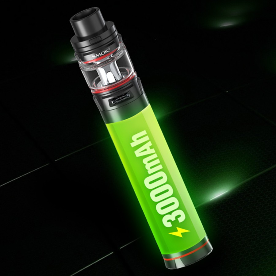 A large-capacity 3000mAh battery makes the Stick V9 a high-performance kit.