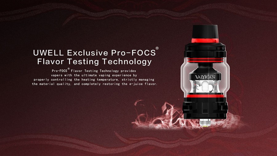 The Valyrian 2 tank features Pro-FOCS technology