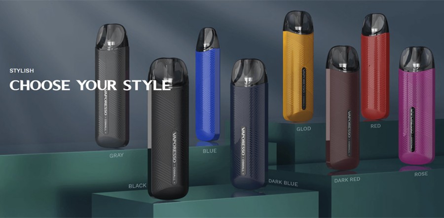 The Vaporesso Osmall pod kit is lightweight, discreet and simple to use.
